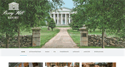 Desktop Screenshot of berryhillresort.com